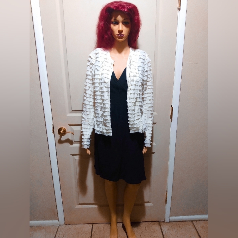 Vintage 90's Ruffled Jacket.